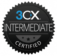 Badge certification 3CX